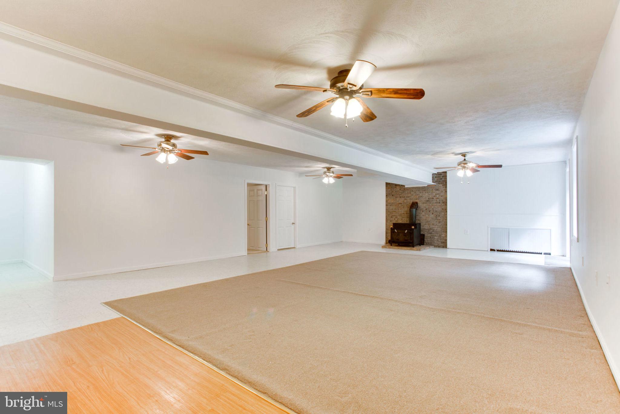 6800 Token Valley Road Manassas, VA 20112 - Photo 35 of 49 Huge Finished Basement with Wood Stove
