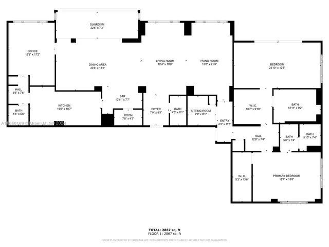 $430,000 | 11111 Biscayne Boulevard, Unit 7F, Miami, FL 33181