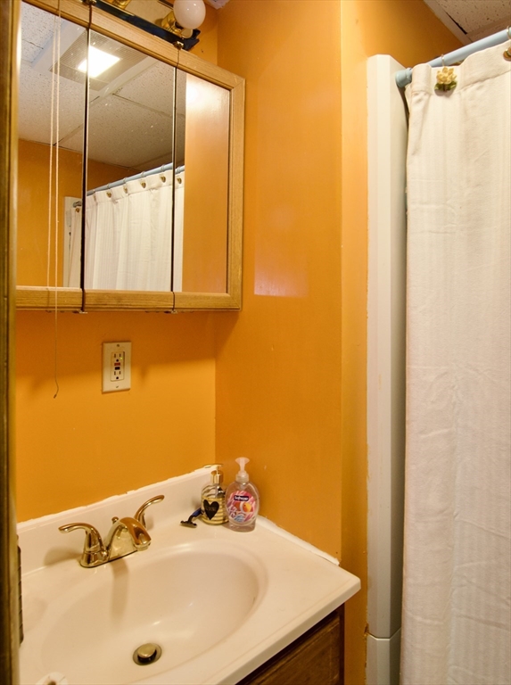 156 Allen Street Springfield, MA 01108 - Photo 19 of 31 a bathroom with a sink and a mirror