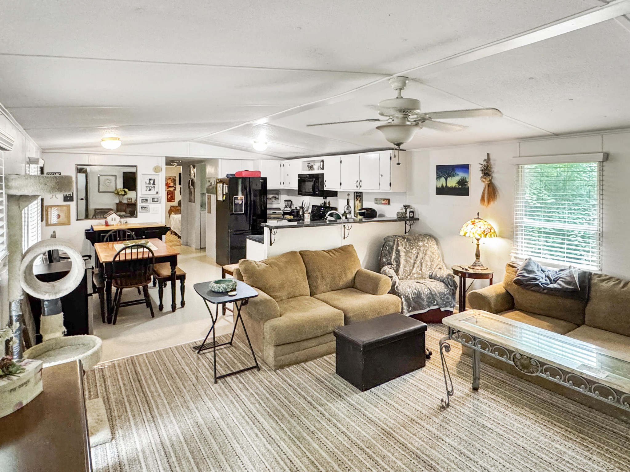 160 Casey Road Harriman, TN 37748 - Photo 3 of 30 a living room with lots of furniture and a chandelier