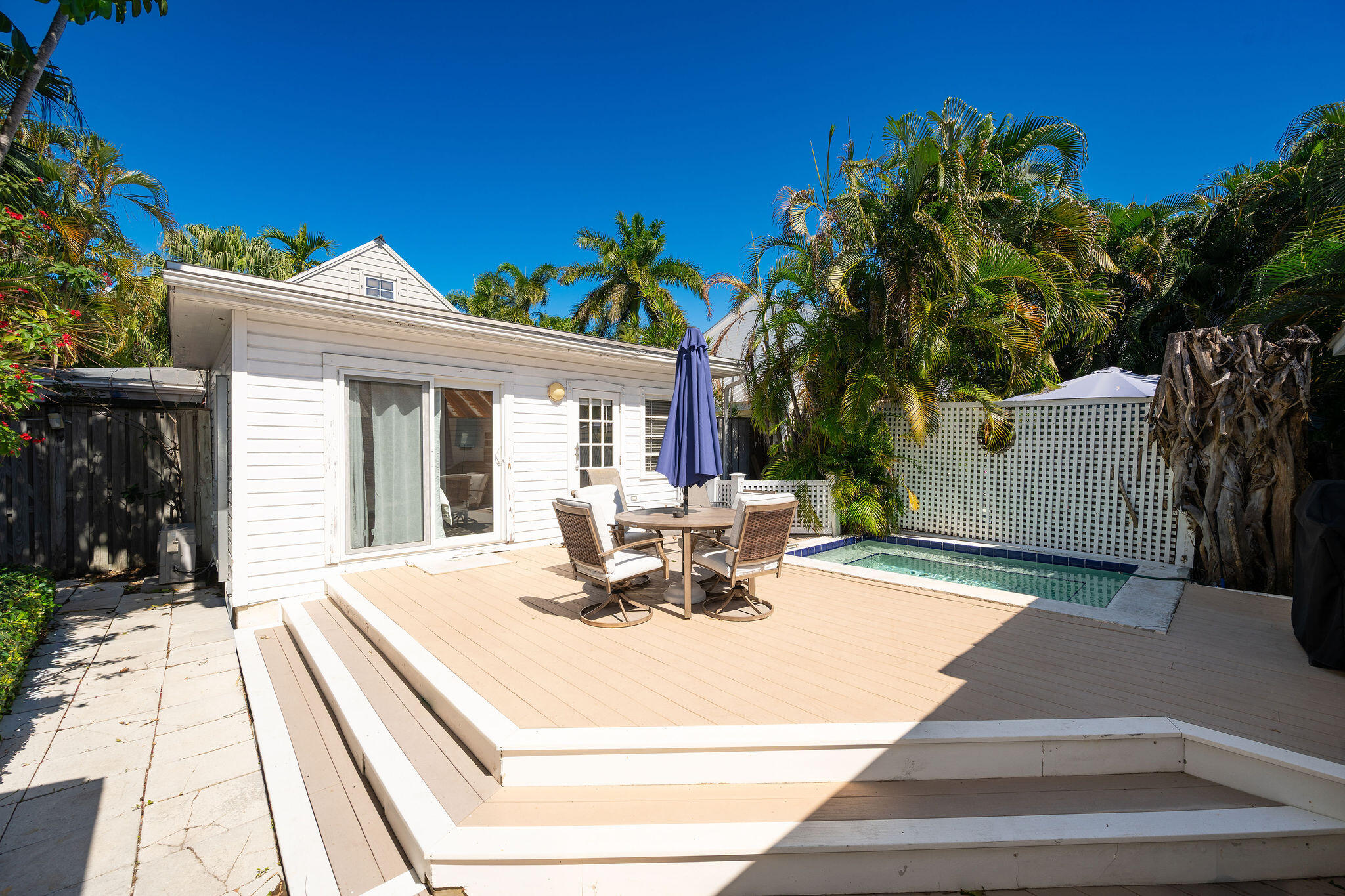 912 James Street, Unit 2 Key West, FL 33040 - Photo 3 of 25 a view of a house with a patio