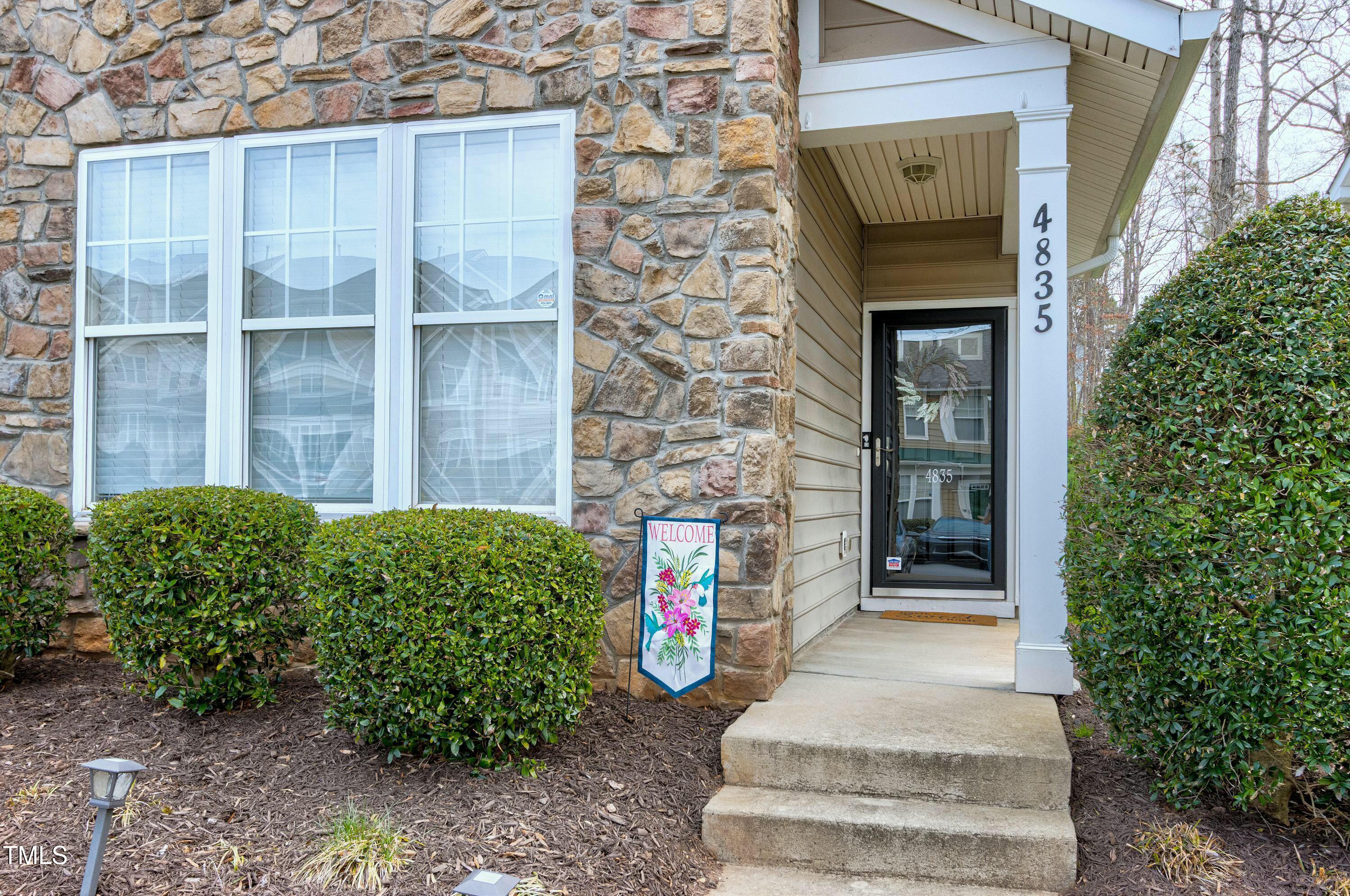 4835 Sir Duncan Way Raleigh, NC 27612 - Photo 2 of 30 a view of a entrance door of the house