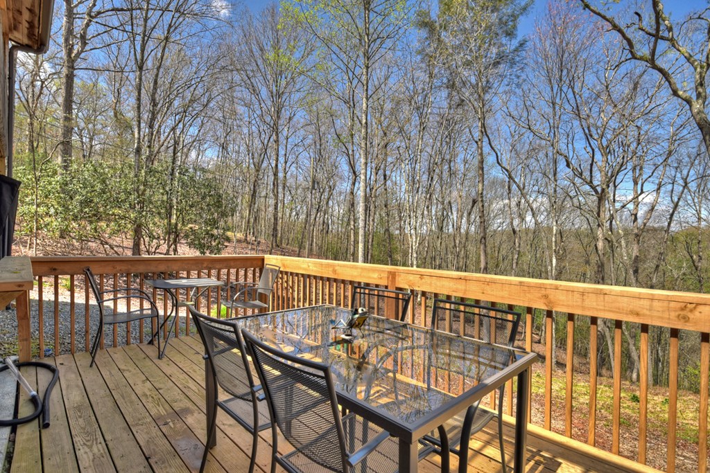 1276 Timber Lake Road Blue Ridge, GA 30513 - Photo 45 of 50 a view of a balcony with furniture