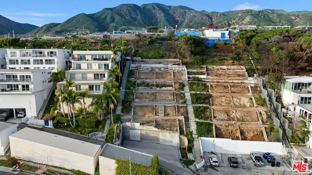 a building view with a outdoor space
