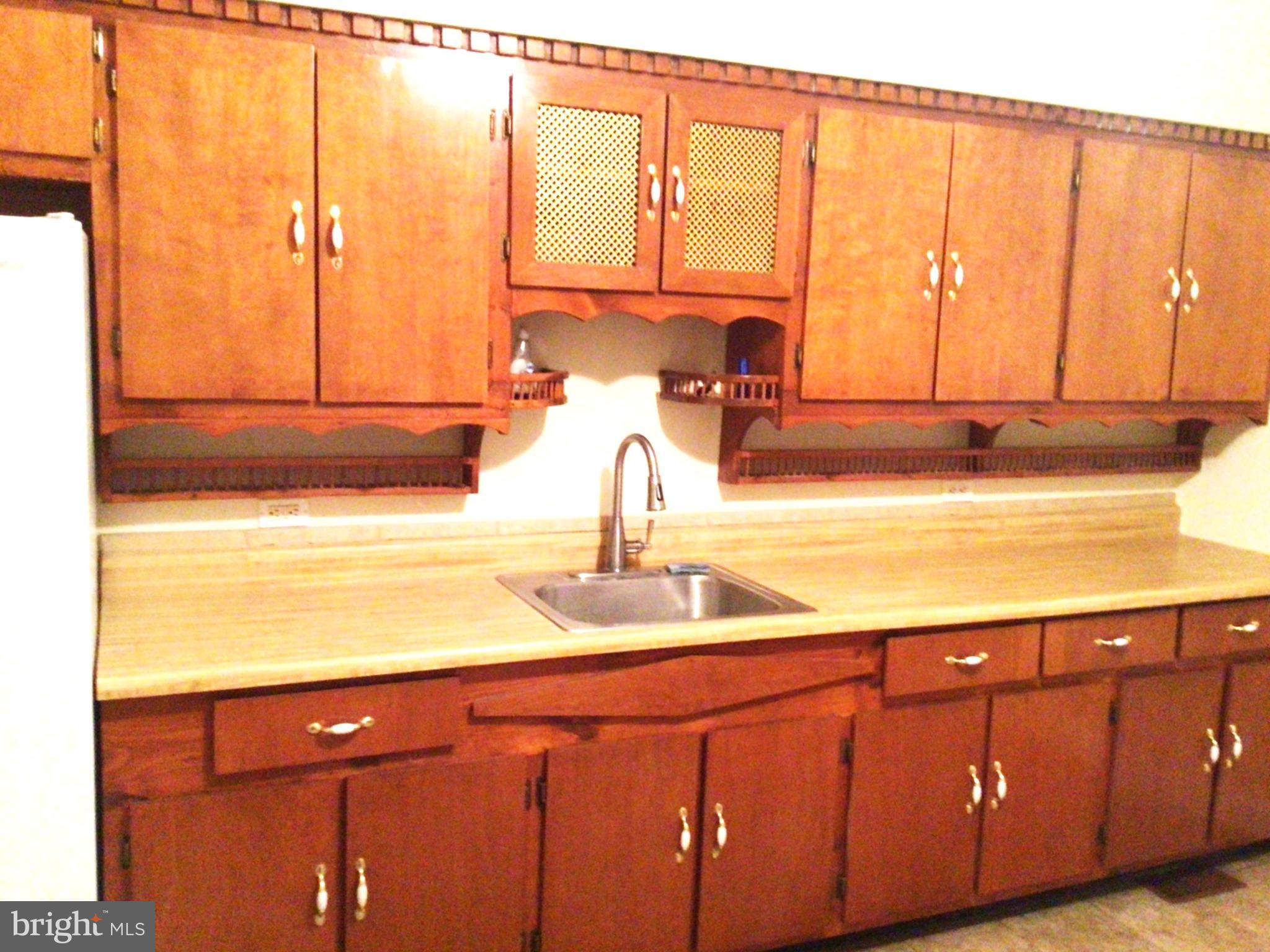 1615 Ramsay Street Baltimore, MD 21223 - Photo 8 of 44 Custom-made wood cabinetry w/ stainless steel sink