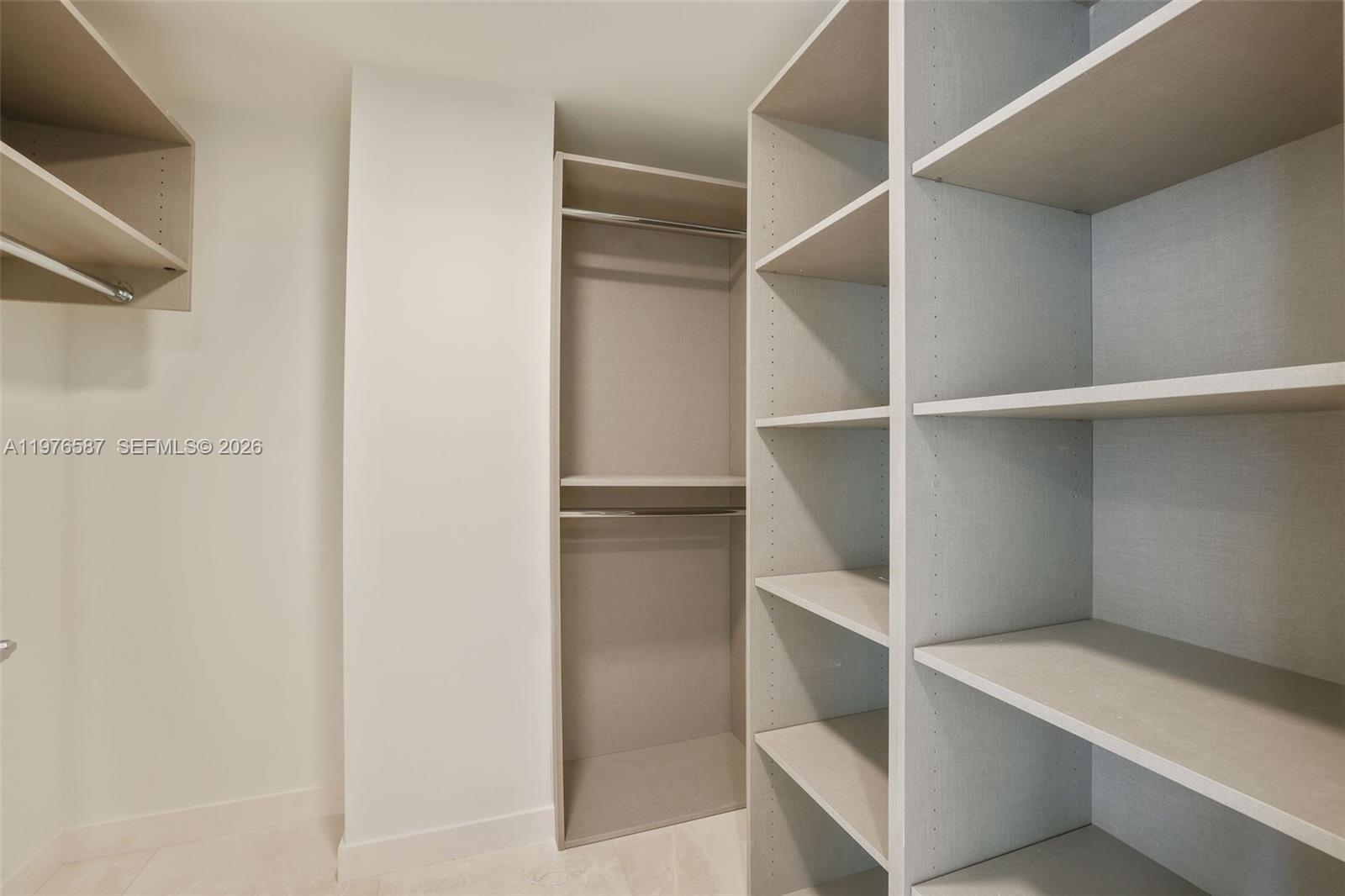 1500 Bay Road, Unit N0516 Miami Beach, FL 33139 - Photo 36 of 88 a view of an empty walk in closet