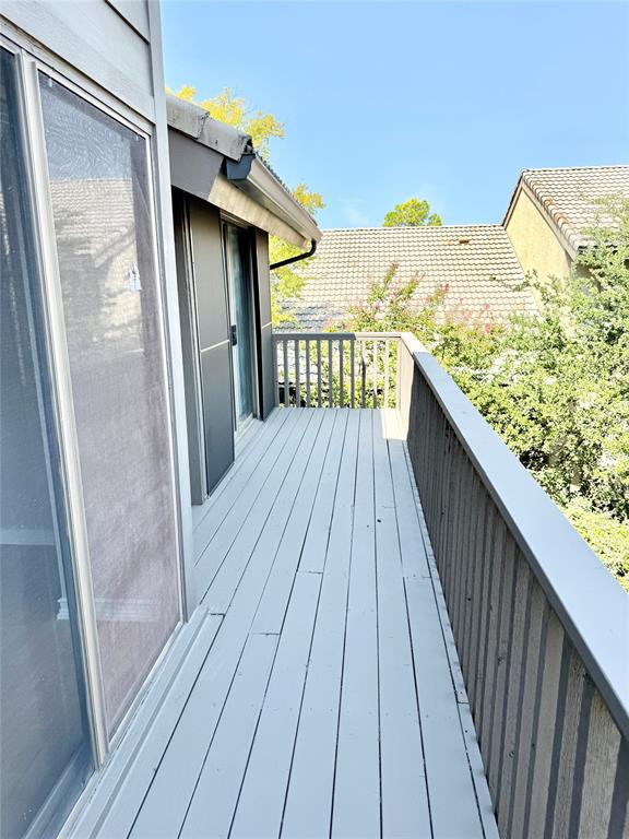 4545 North O'Connor Road, Unit 2251 Irving, TX 75062 - Photo 23 of 25 a view of balcony with wooden floor