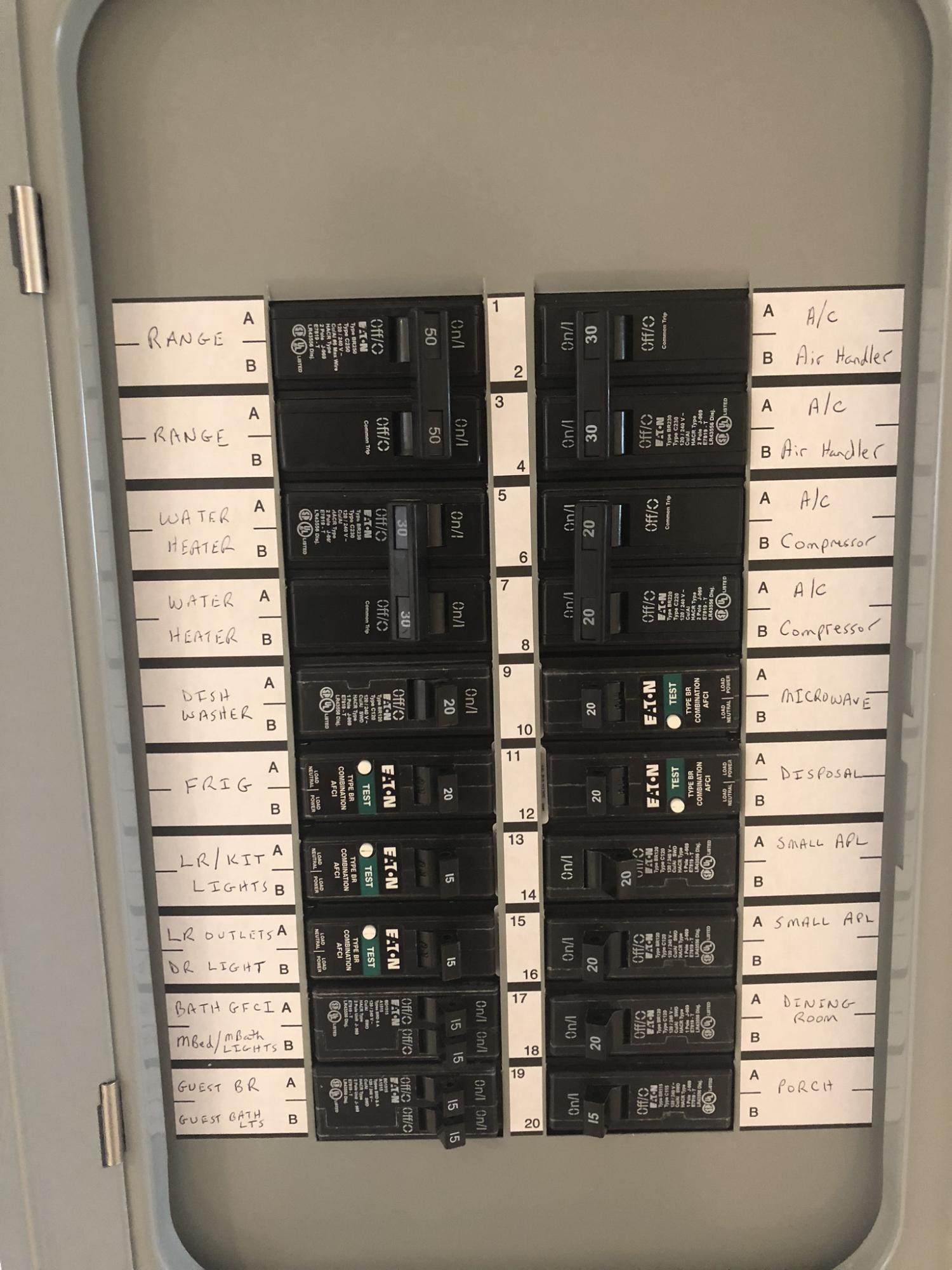 1035 Newcastle B Boca Raton, FL 33434 - Photo 30 of 32 New Electric Panel