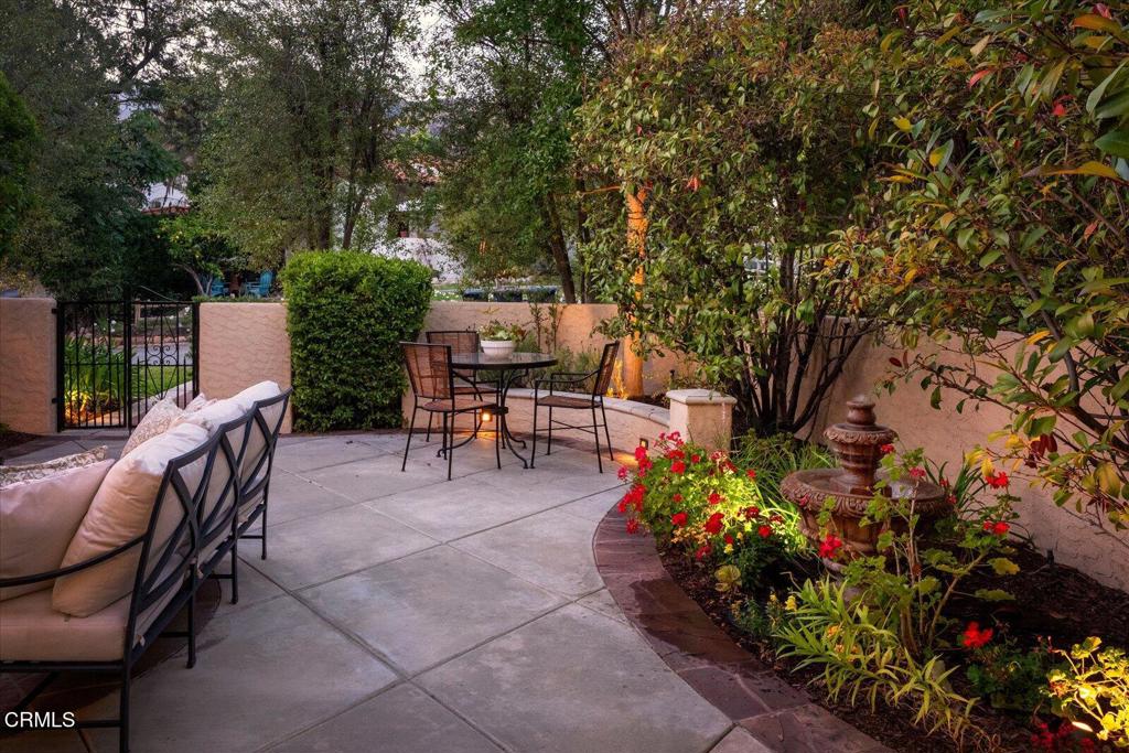 752 Glenview Road Glendale, CA 91202 - Photo 9 of 64 17-Patio at Twilight