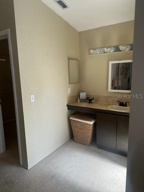 1793 Hampton Lane, Unit 110 Palm Harbor, FL 34683 - Photo 12 of 35 a room with wooden cabinets and sink