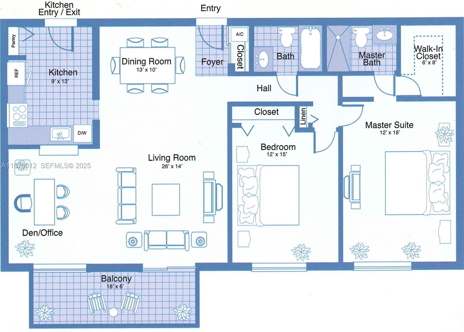 17901 Northwest 68th Avenue, Unit T101 Hialeah, FL 33015 - Photo 24 of 45 a picture of a book and a bed