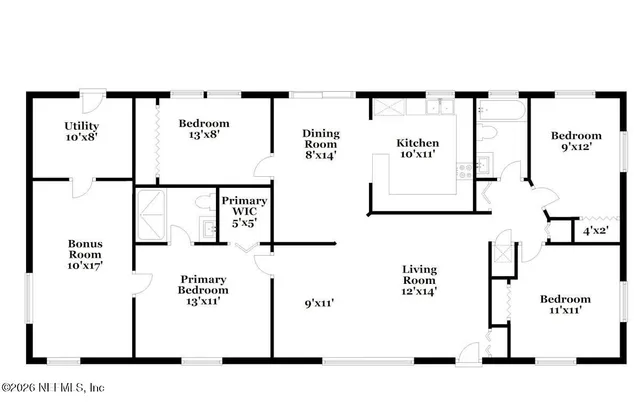 $2,135 | 4440 Naranja Drive South, Jacksonville, FL 32217