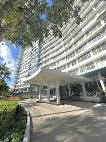 front view of a building with a porch