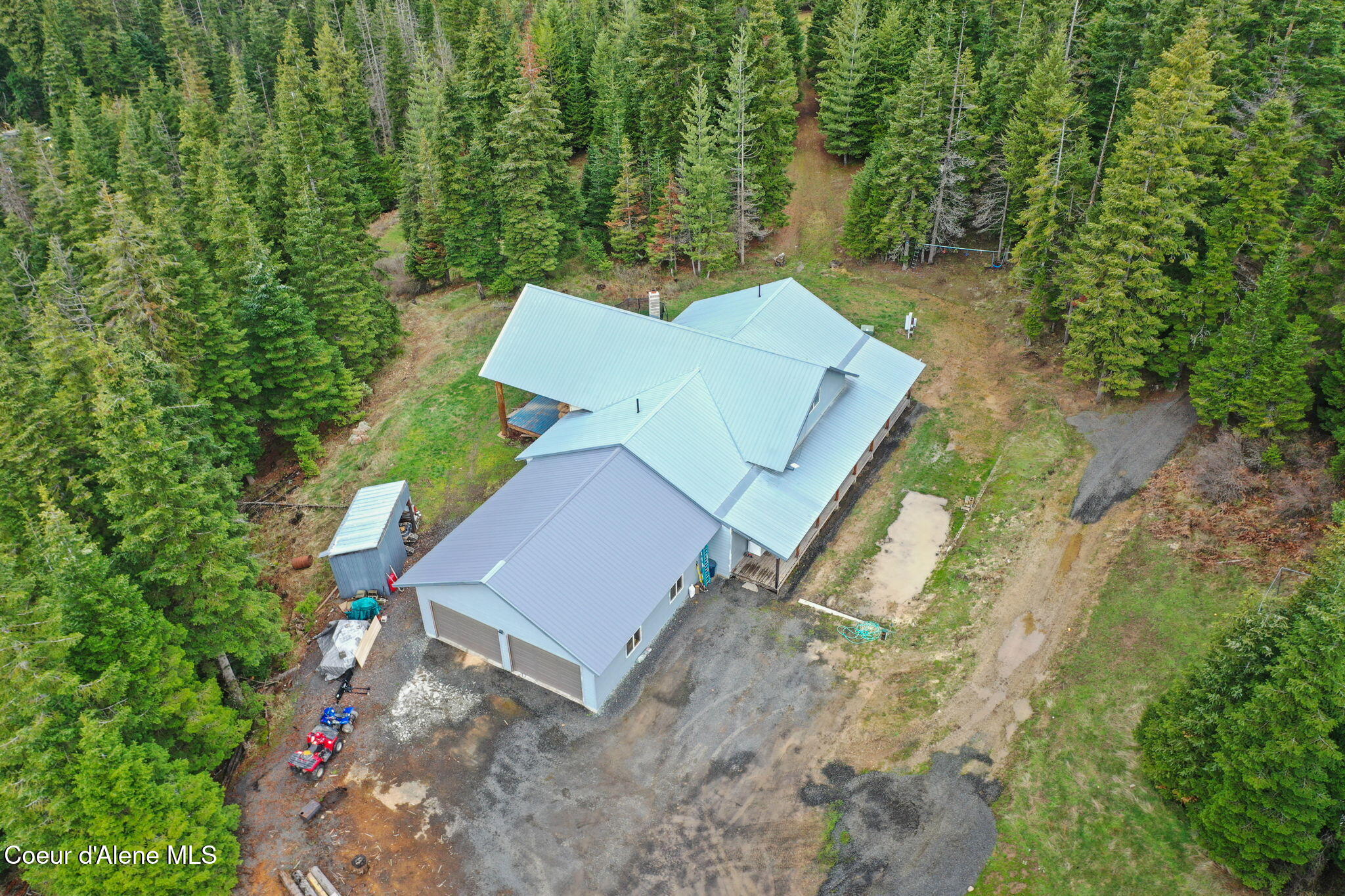 414 Joan's Road Fernwood, ID 83830 - Photo 54 of 54 44-web-or-mls-414 Joan's Rd Drone-2