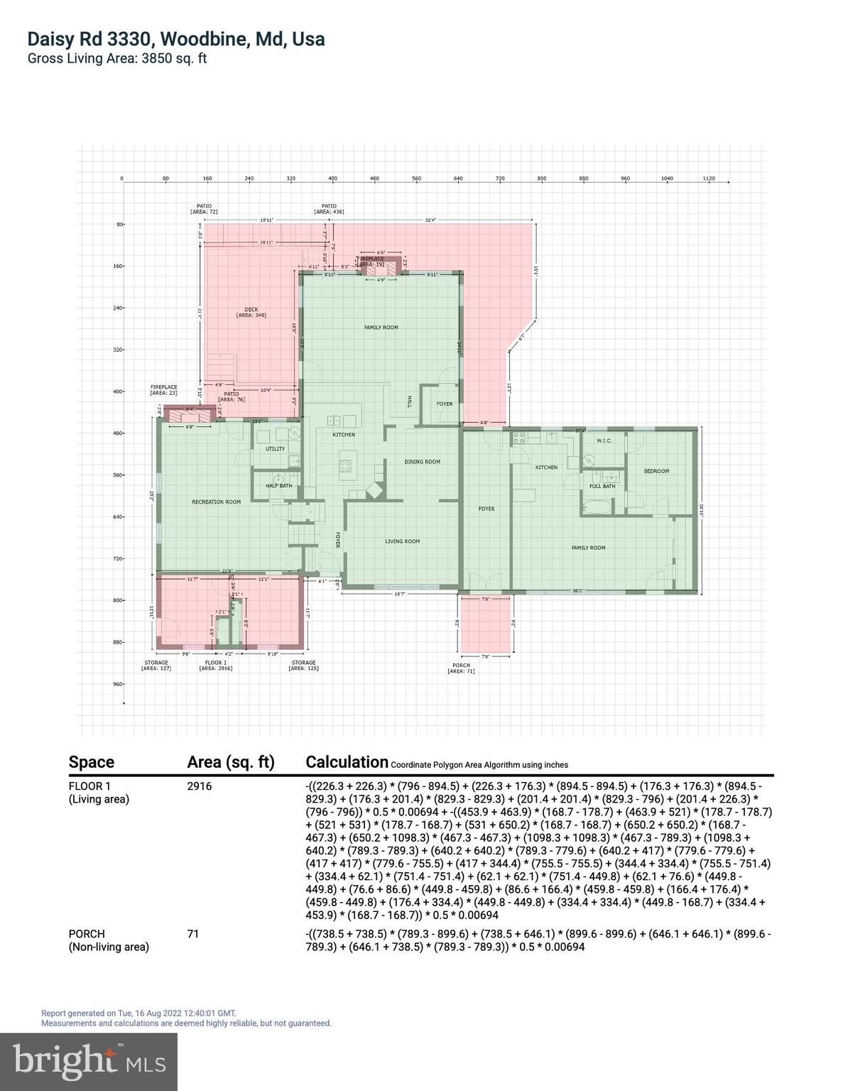 3330 Daisy Road Woodbine, MD 21797 - Photo 66 of 67 Floor Plan