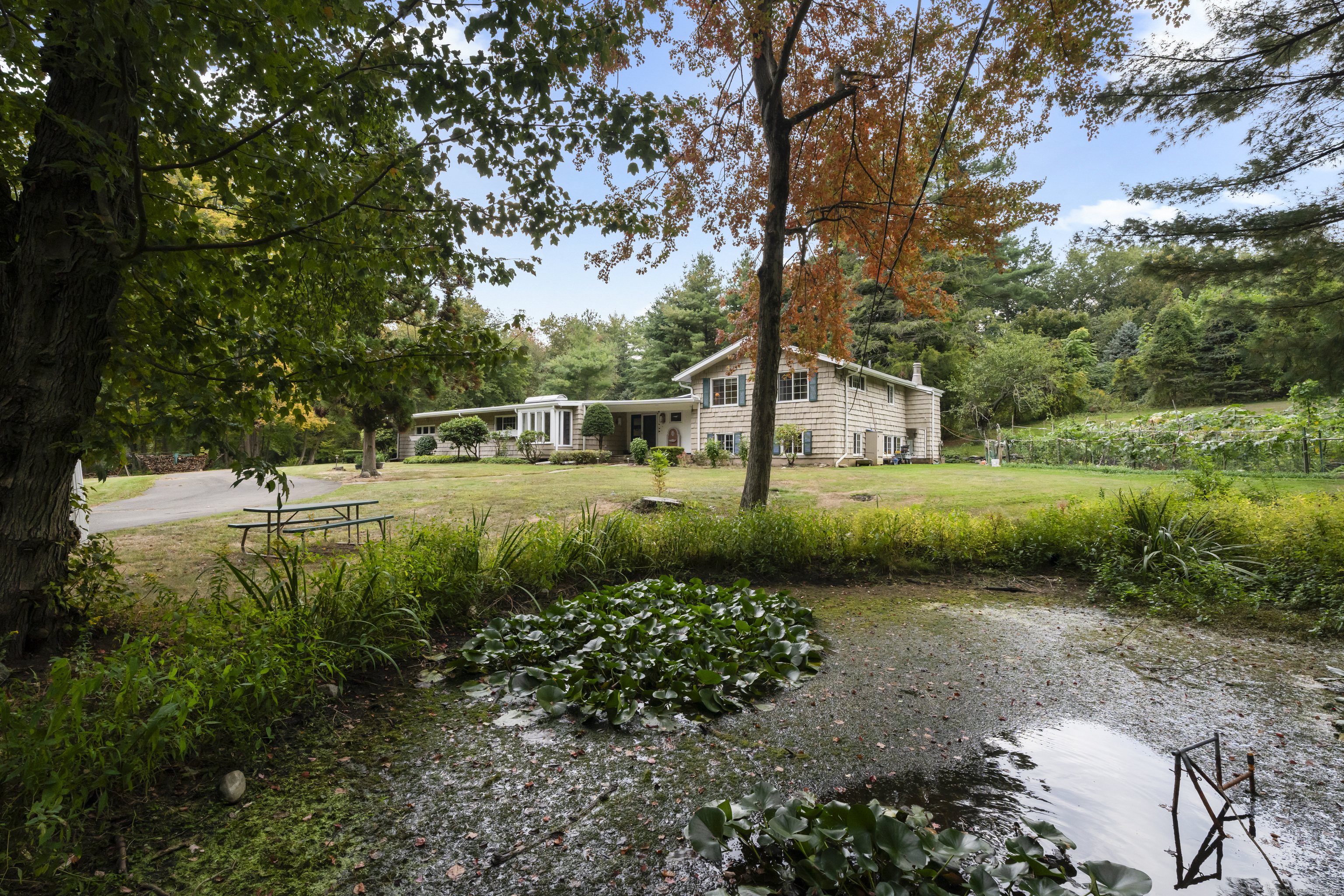 46 Tumblebrook Road Woodbridge, CT 06525 - Photo 35 of 37 The pond is lovely