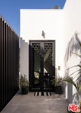 a view of a terrace with sitting area