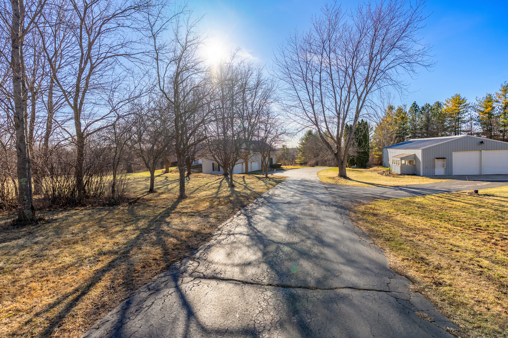 10901 Gasch Road Harvard, IL 60033 - Photo 41 of 46 a view of road with trees