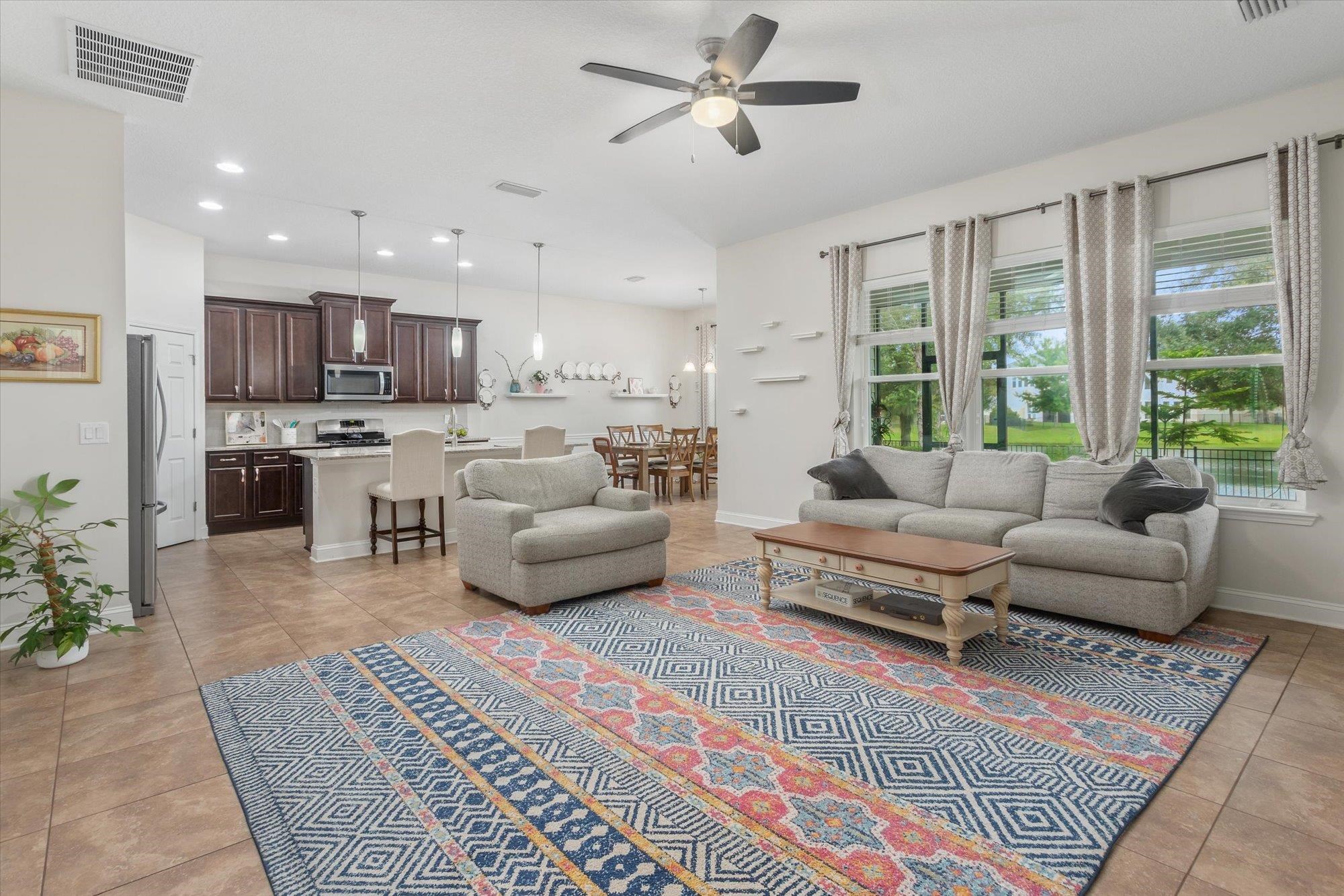 256 Vivian James Drive St. Augustine, FL 32092 - Photo 16 of 57 a living room with furniture and a couch