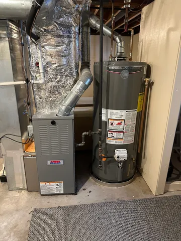 a view of a storage room