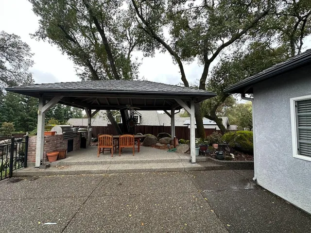 a outdoor space view with a sink