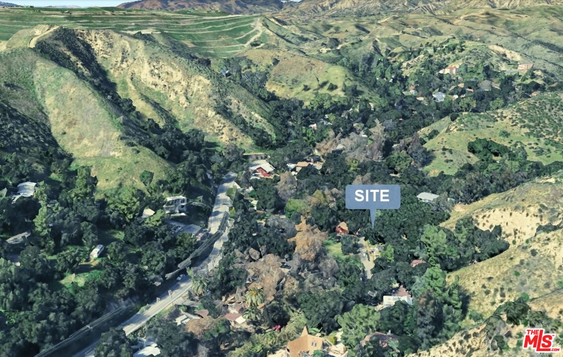 12300 Spring Trail Sylmar, CA 91342 - Photo 10 of 10 an aerial view of residential houses with outdoor space and trees