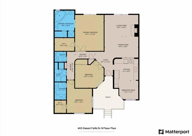$449,000 | 465 Desert Falls Drive East, Palm Desert, CA 92211