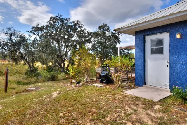 a view of swimming pool from a balcony