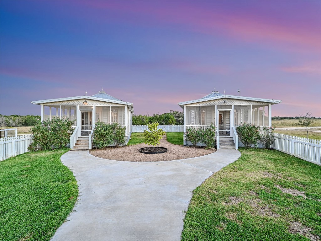 314 Big Sky Ranch Road Smithville, TX 78957 - Photo 30 of 40 a view of a house with backyard and porch