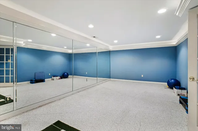 a backyard of a house with seating space