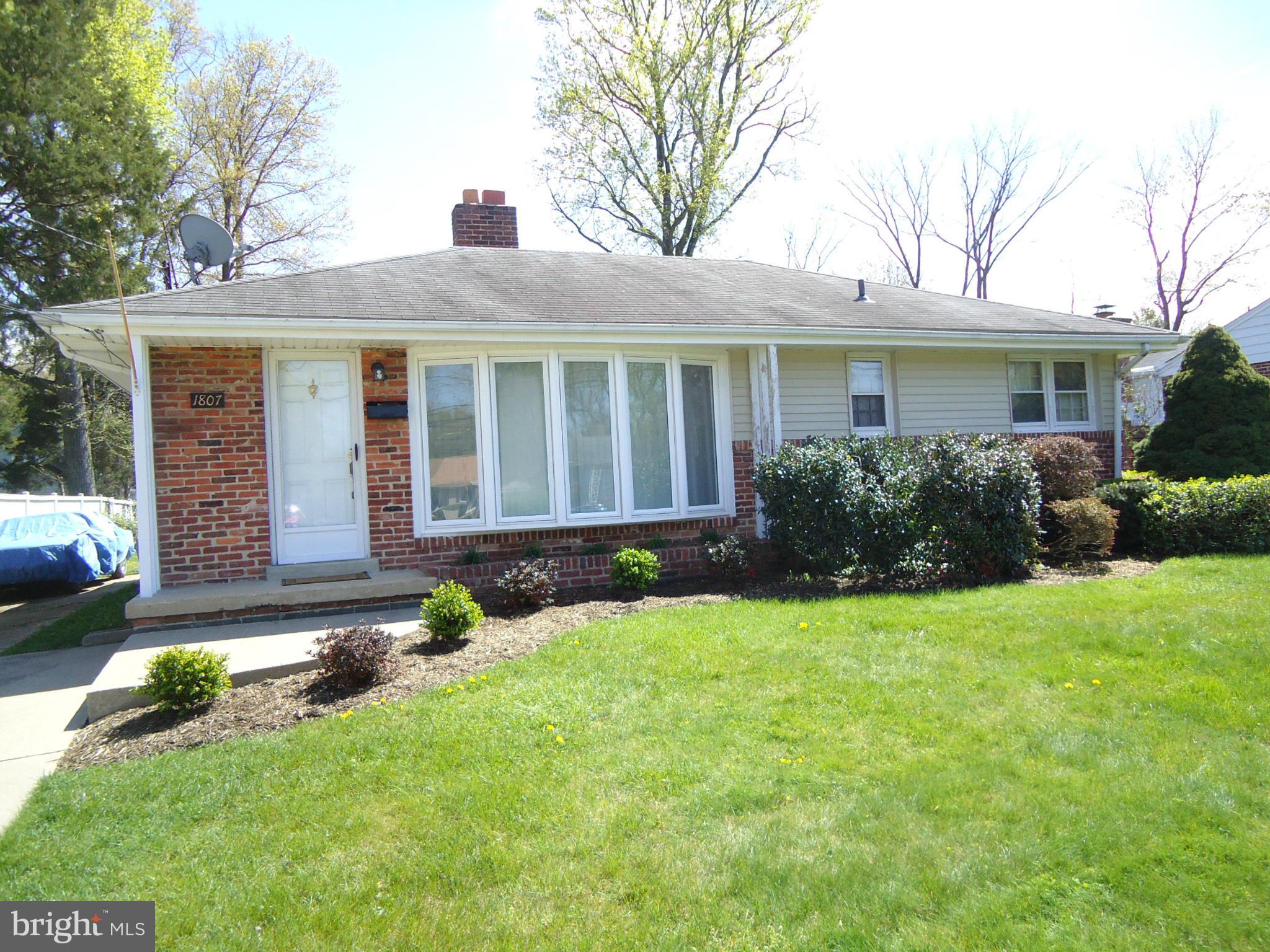 1807 Shenandoah Road Alexandria, VA 22308 - Photo 1 of 7 Lovely 3BR, 1BA rambler