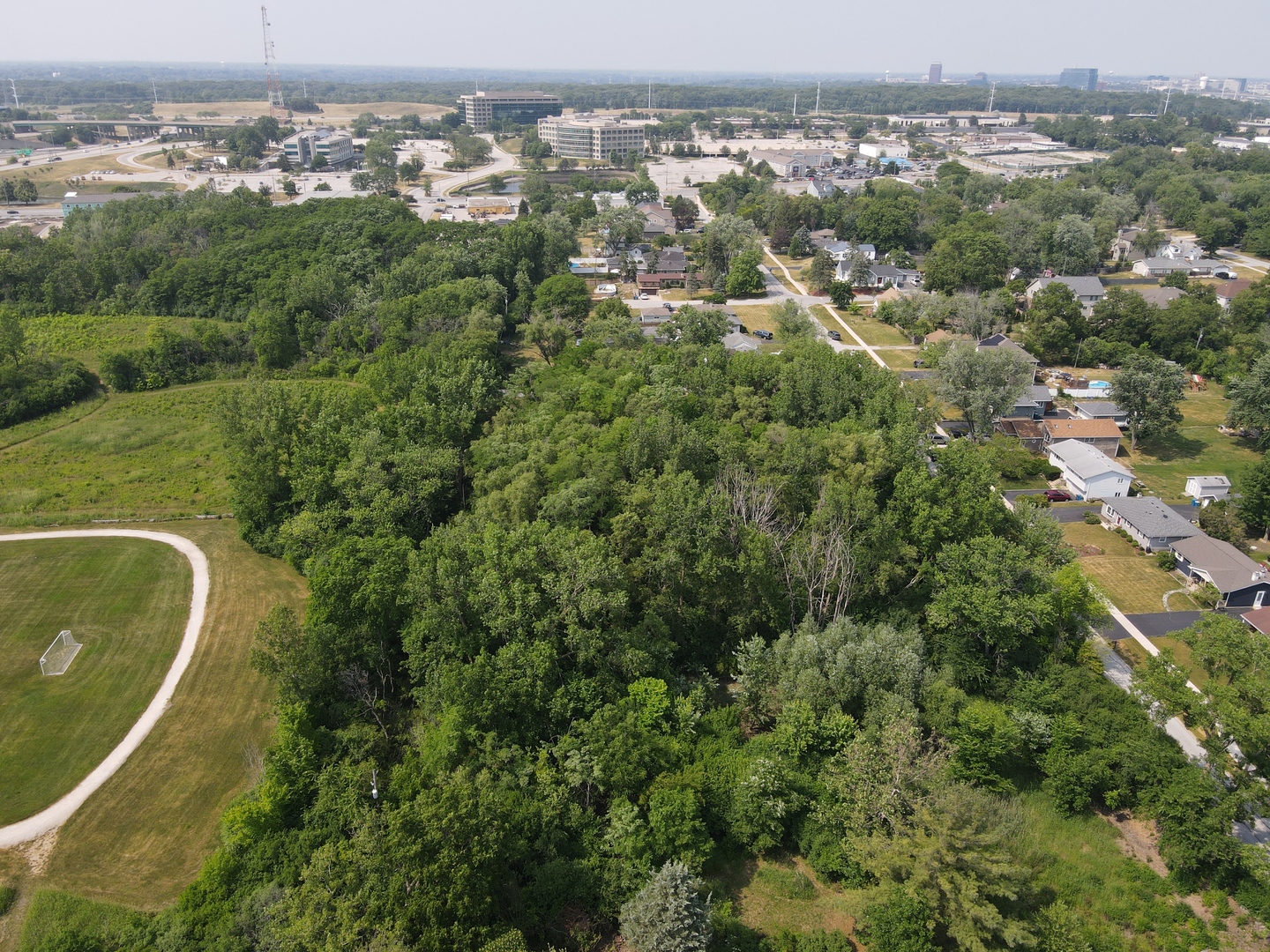 Lot 7 Drendel Road Downers Grove, IL 60516 - Photo 4 of 5 an aerial view of a house with a yard
