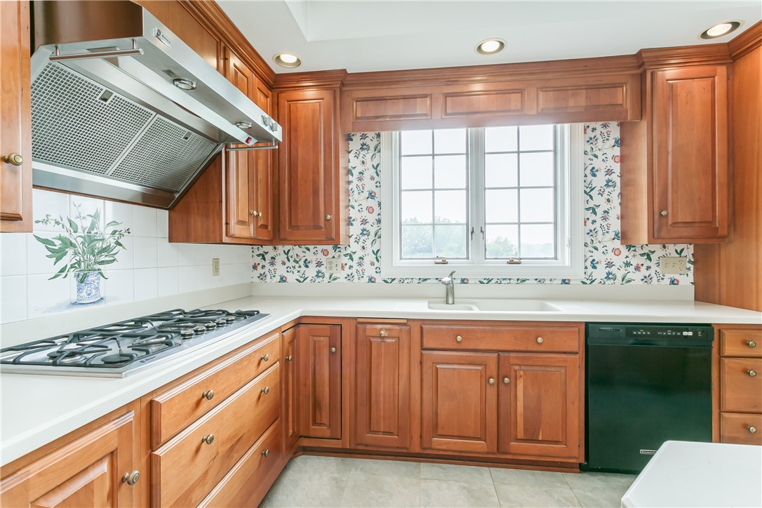 445 5 Points Road Rush, NY 14543 - Photo 12 of 40 Beautiful cherry cabinets are a classic!