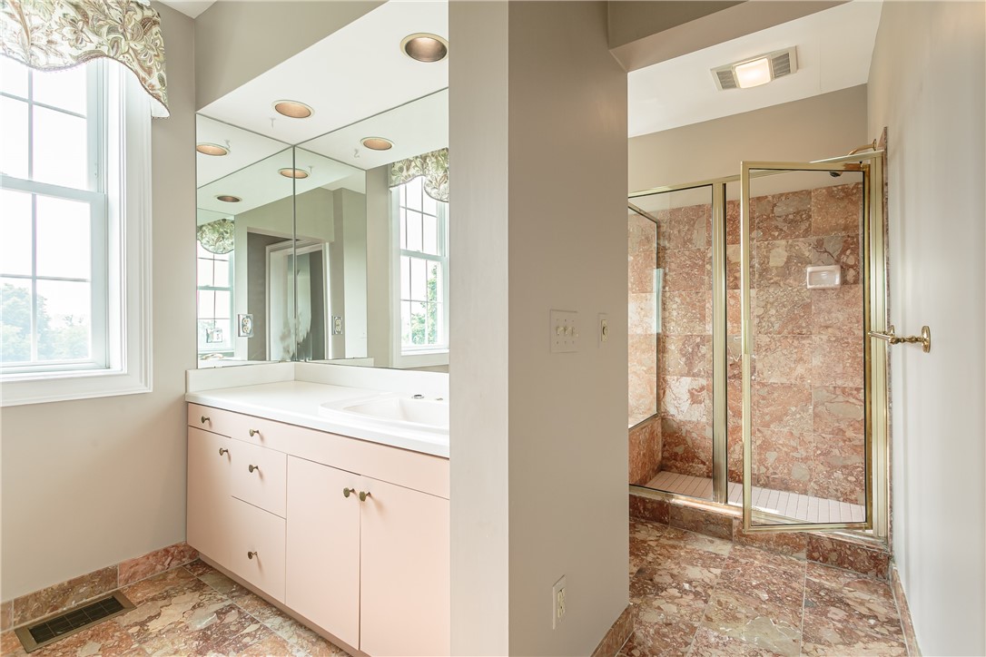 445 5 Points Road Rush, NY 14543 - Photo 18 of 40 Vanity with sink are separate from the bathing/sho