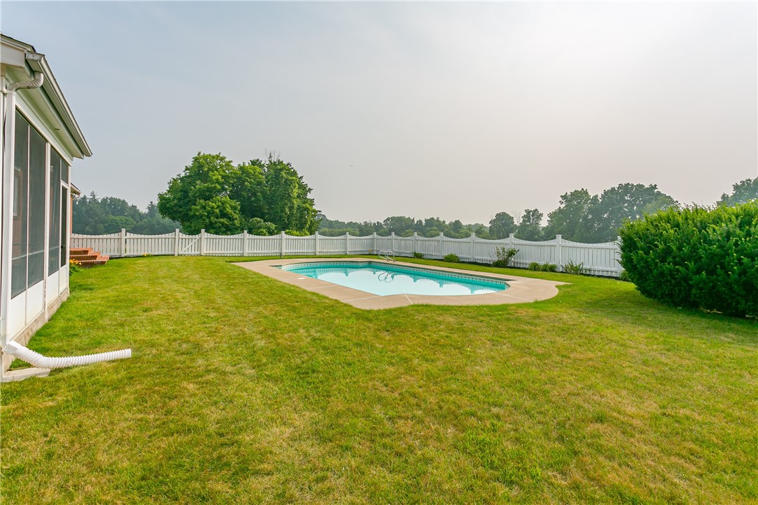 445 5 Points Road Rush, NY 14543 - Photo 31 of 40 Plenty of lawn within the pool area for additional