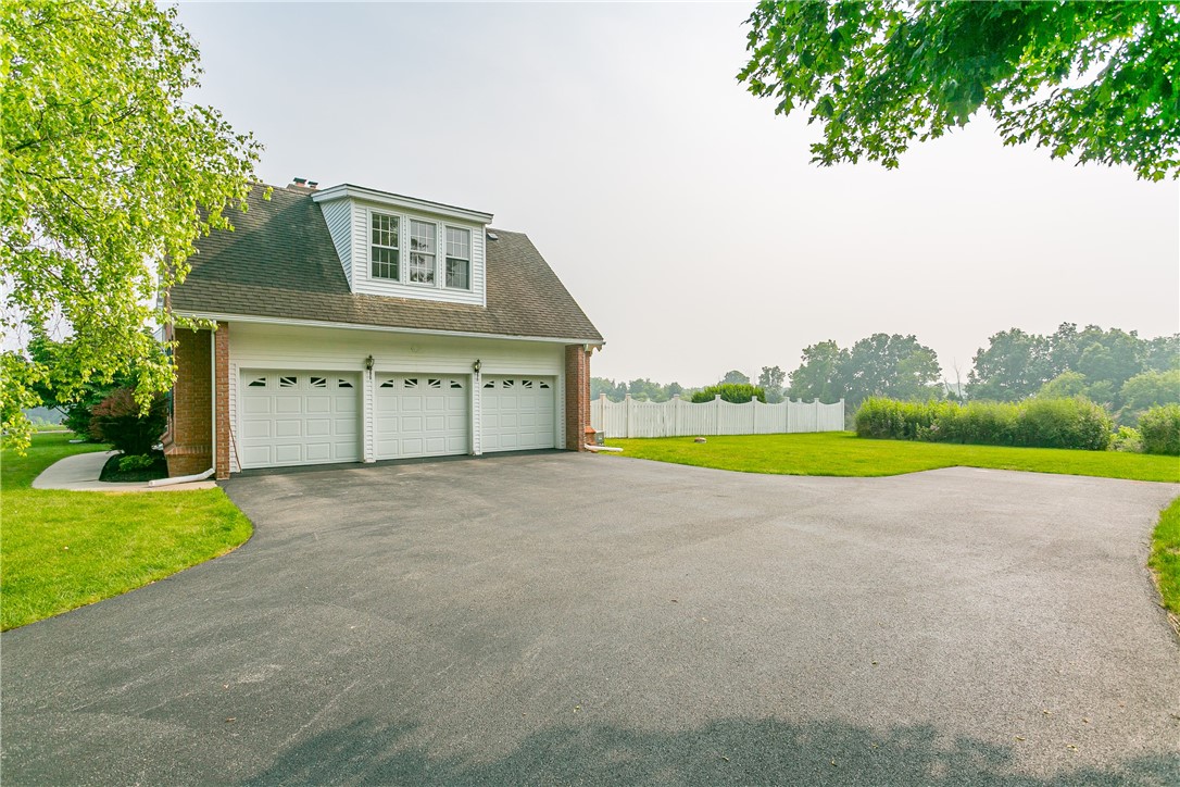 445 5 Points Road Rush, NY 14543 - Photo 36 of 40 Plenty of space for backing out of the garage or a