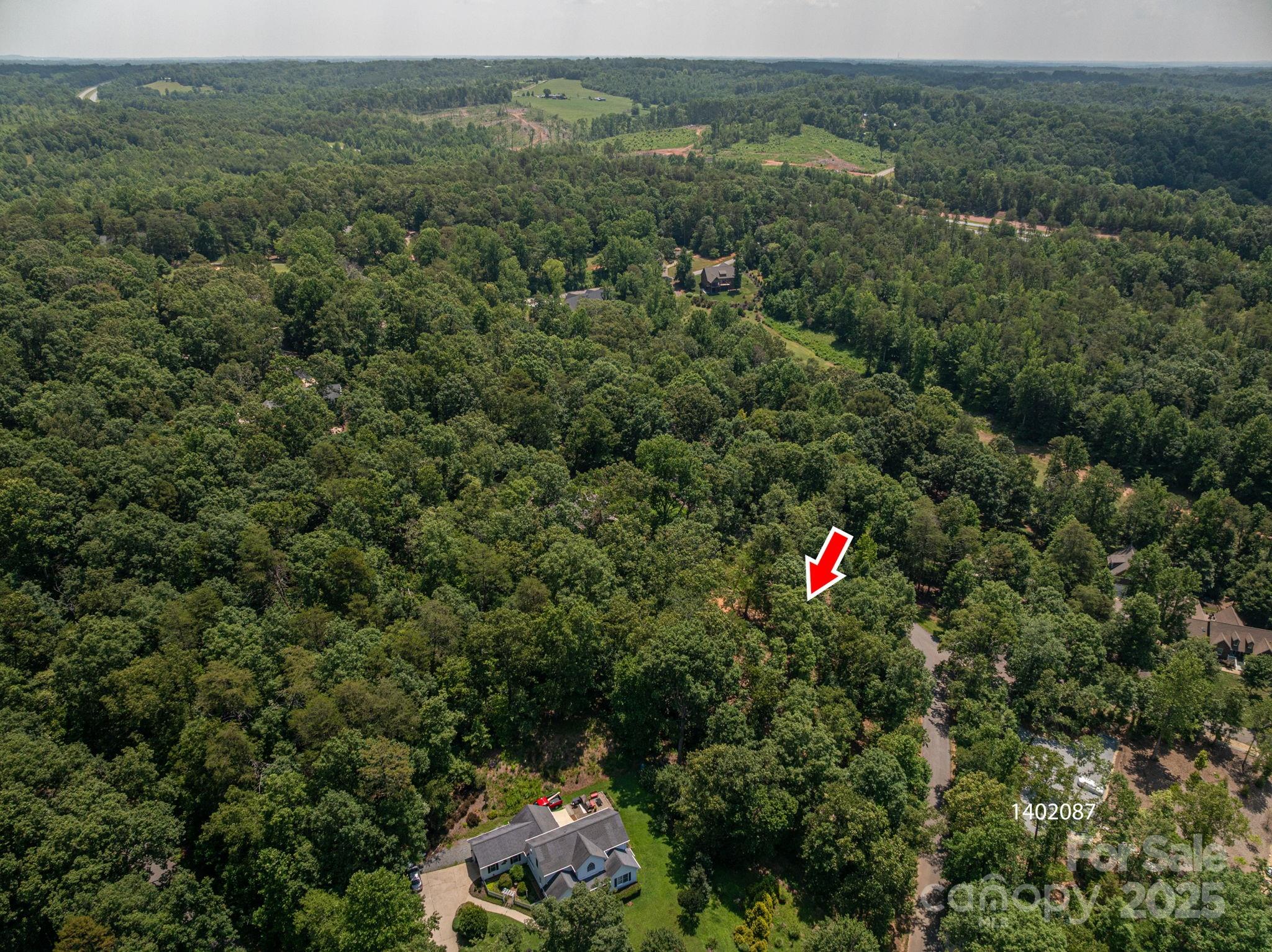 Lot # Moss Drive Rutherfordton, NC 28139 - Photo 6 of 27 an aerial view of a houses with a lush green forest