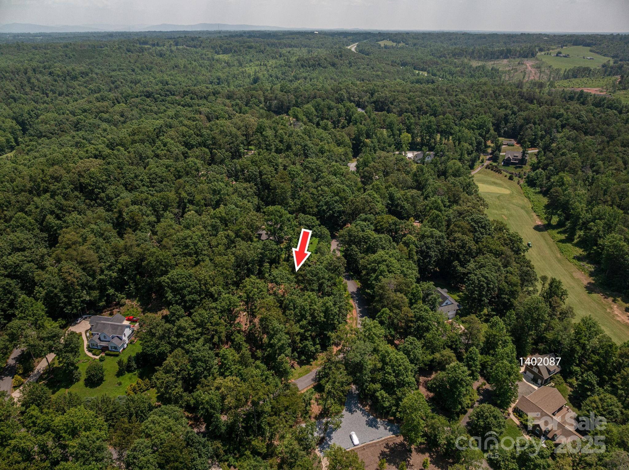 Lot # Moss Drive Rutherfordton, NC 28139 - Photo 10 of 27 an aerial view of residential house with outdoor space and trees all around