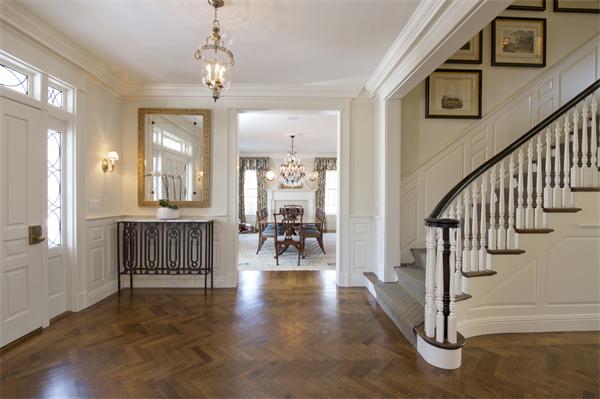 174 Highland Street Weston, MA 02493 - Photo 17 of 29 a view of a livingroom with furniture entryway and wooden floor