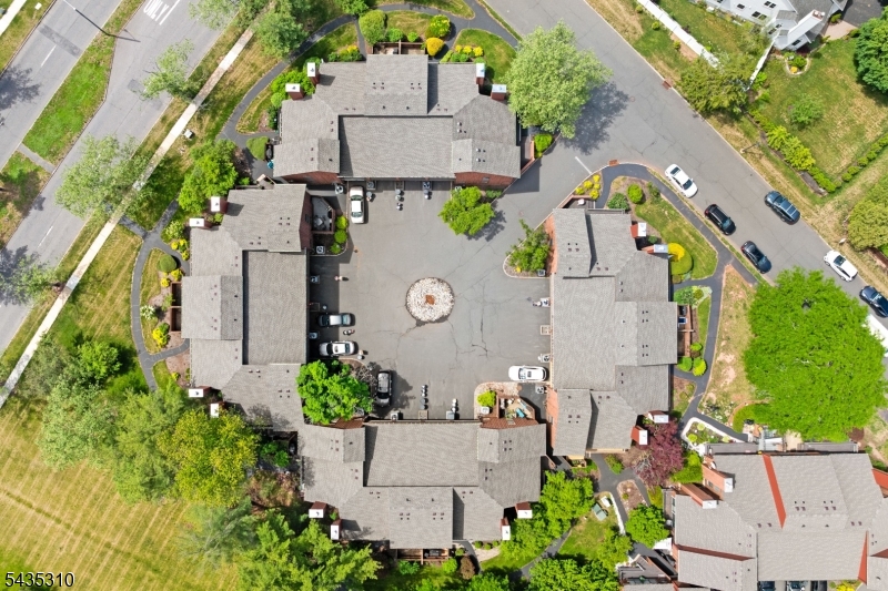488 Auten Road, Unit 2D Hillsborough, NJ 08844 - Photo 28 of 30 an aerial view of a house with a yard and a fountain