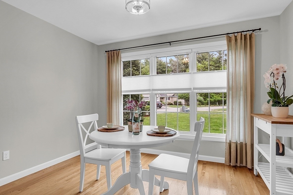 23 Southgate Road, Unit 23 Westford, MA 01886 - Photo 12 of 41 a view of a dining room with furniture window and wooden floor