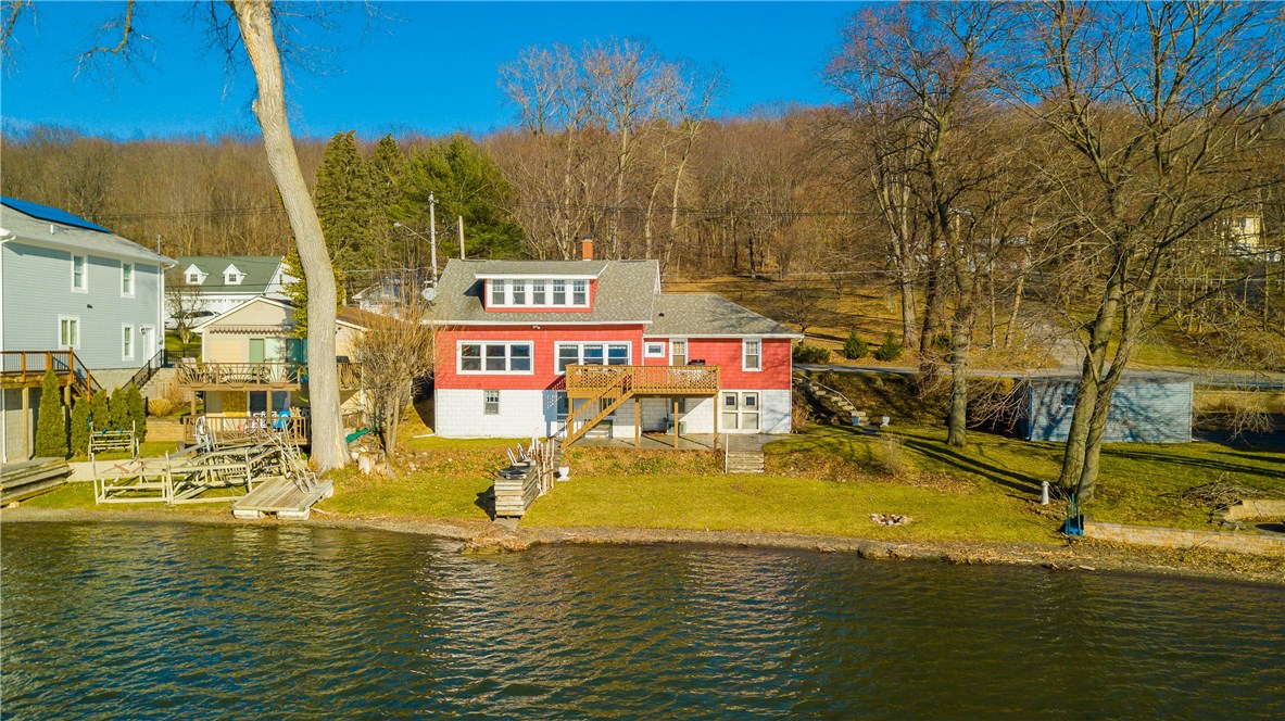 5682 East Lake Road Conesus, NY 14435 - Photo 1 of 1 Lakeside view