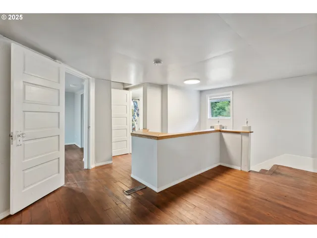 a view interior of a house and wooden floor