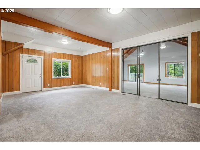 a view of an empty room with window