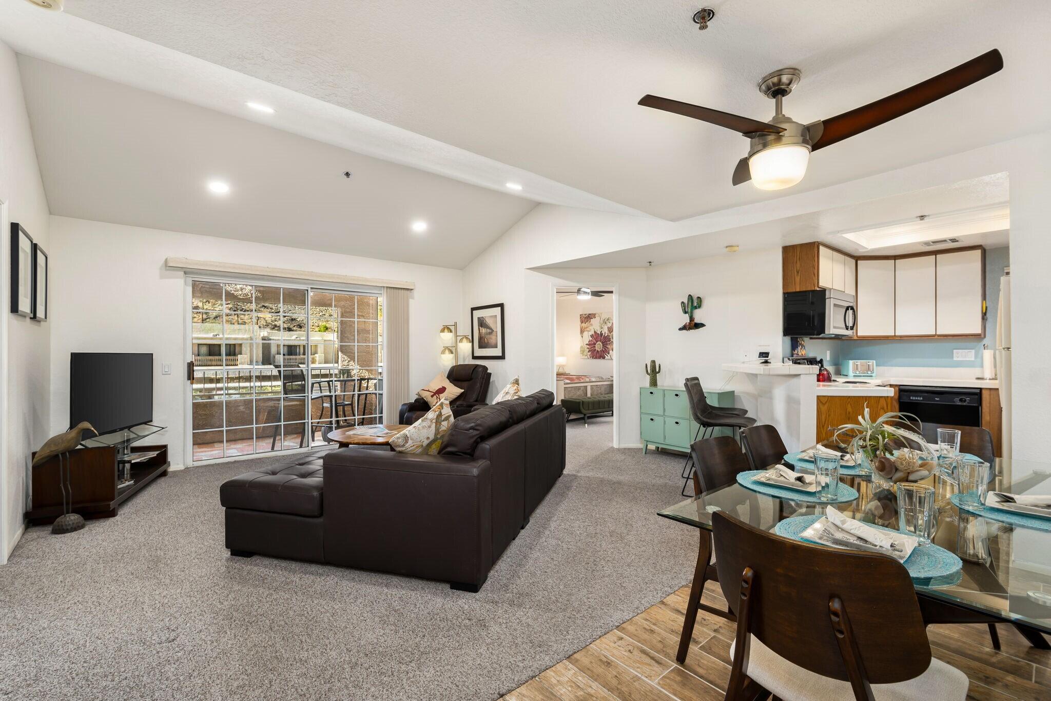 2700 Lawrence Crossley Road, Unit 22 Palm Springs, CA 92264 - Photo 41 of 41 Open Floor Plan Vaulted Ceilings