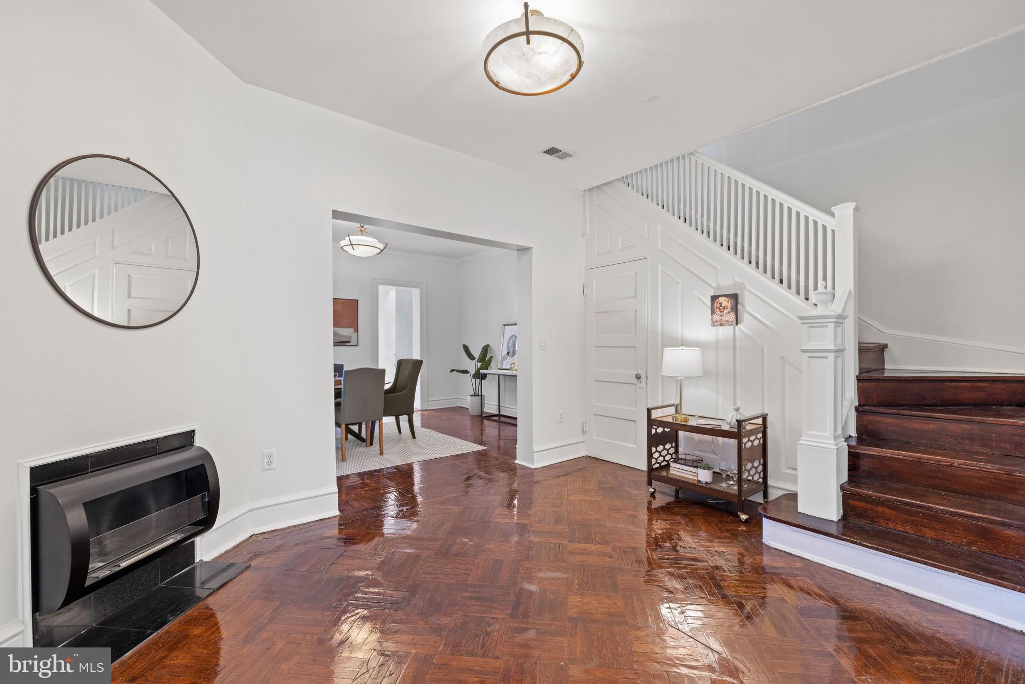 2530 13th Street Northwest Washington, DC 20009 - Photo 7 of 33 a view of livingroom with furniture and wooden floor
