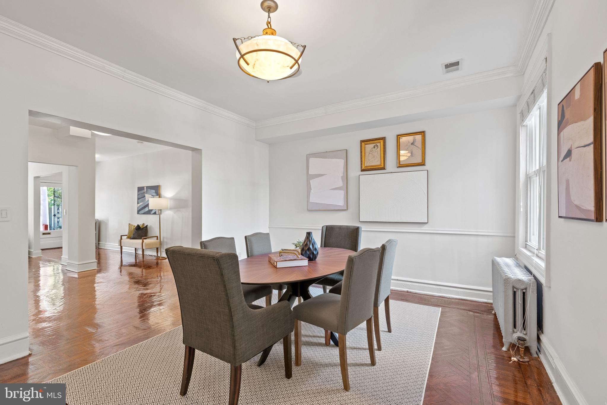 2530 13th Street Northwest Washington, DC 20009 - Photo 8 of 33 a view of a dining room with furniture