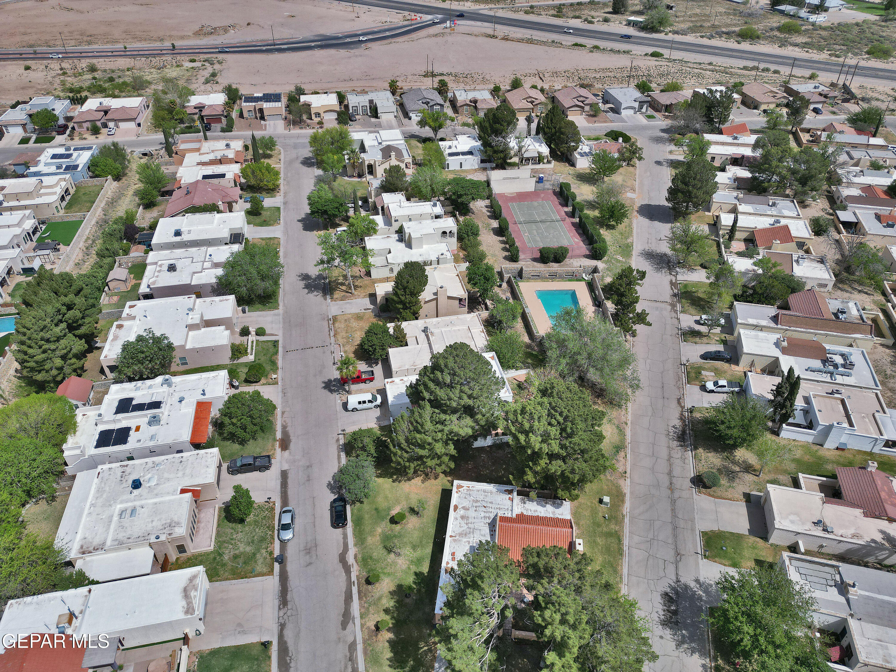 116 North Trevino Road Santa Teresa, NM 88008 - Photo 76 of 77 an aerial view of multiple house