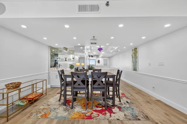 a outdoor living space with furniture