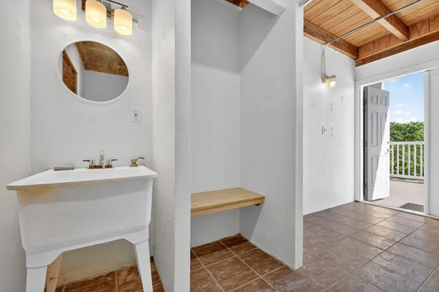 a close up of a potted plant in front of a building